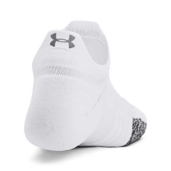 Picture of Under Armour Ladies Breathe 2 No Show Golf Socks (2 Pair Pack)