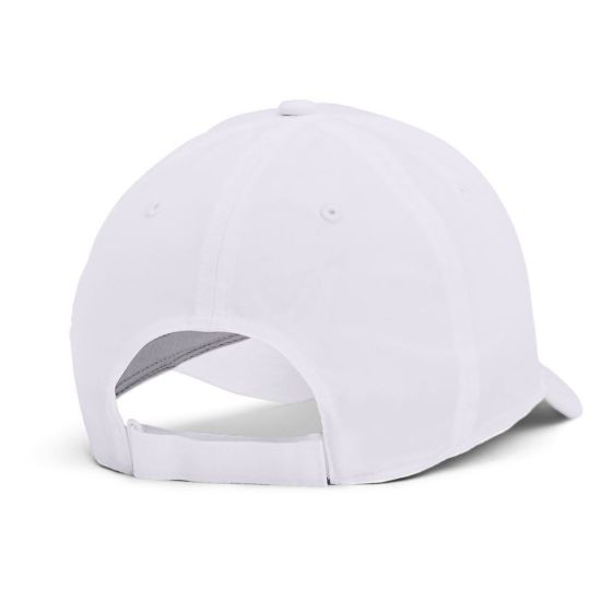 Under Armour Men's White Golf96 Cap Back View