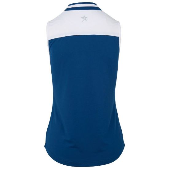 Picture of Swing Out Sister Ladies Esme Sleeveless Golf Polo Shirt