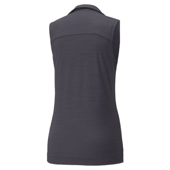 Picture of Puma Ladies Cloudspun Coast Sleeveless Golf Polo Shirt