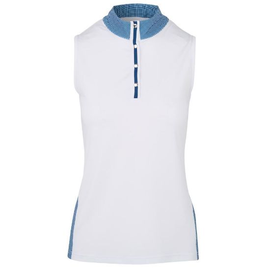 Picture of Swing Out Sister Clara Sleeveless Golf Polo Shirt