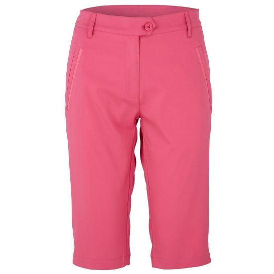 Picture of Swing Out Sister Ladies Fleur Pink Glo Drifit Golf Shorts