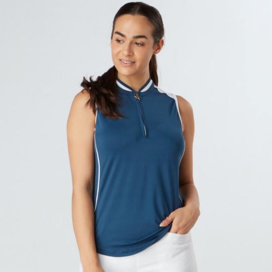 Picture of Swing Out Sister Ladies Esme Sleeveless Golf Polo Shirt