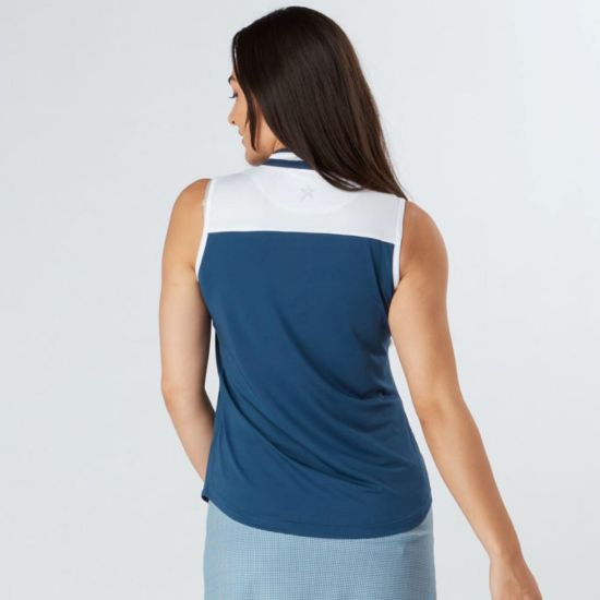 Picture of Swing Out Sister Ladies Esme Sleeveless Golf Polo Shirt