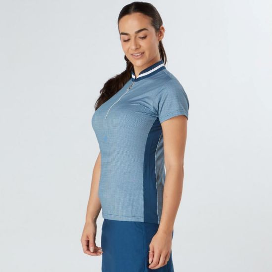 Picture of Swing Out Sister Ladies Bette Cap Sleeve Golf Polo Shirt