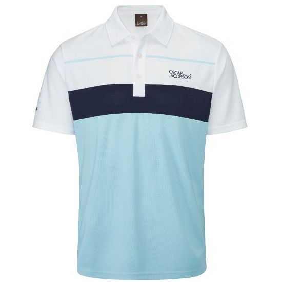 Picture of Oscar Jacobson Men's Dodman Golf Polo Shirt