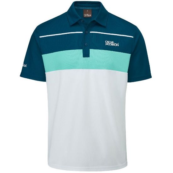 Picture of Oscar Jacobson Men's Dodman Golf Polo Shirt