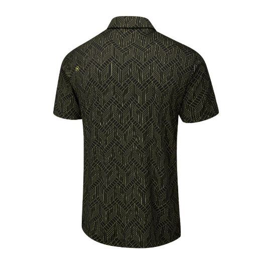 Picture of PING Men's Cubic Jacquard Golf Polo Shirt