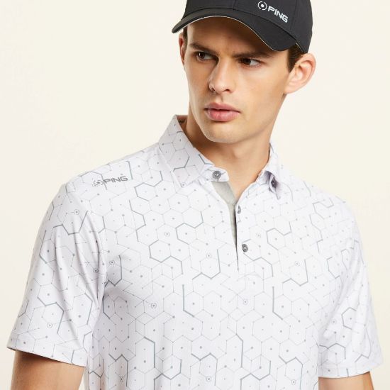 Picture of PING Men's Geo Golf Polo Shirt