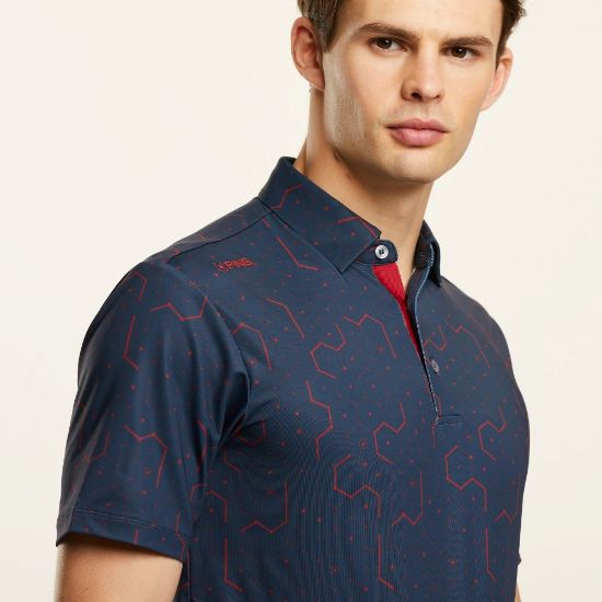 Picture of PING Men's Geo Golf Polo Shirt
