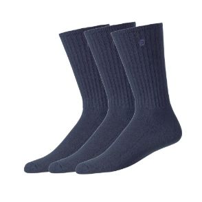 Picture of FootJoy Men's Comfortsof Crew Golf Socks - 3 Pair Pack