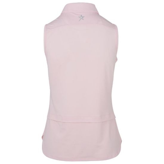 Picture of Swing Out Sister Ladies Amelie Sleeveless Golf Polo Shirt