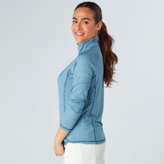 Picture of Swing Out Sister Ladies Celeste 1/4-Zip Golf Midlayer