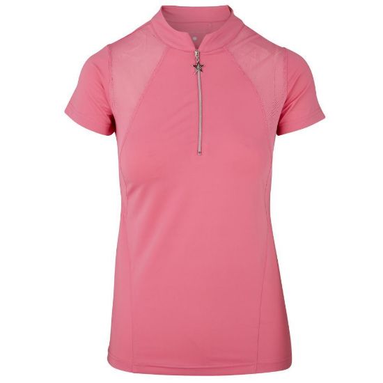 Picture of Swing Out Sister Ladies Simone Cap Sleeve Golf Polo Shirt 
