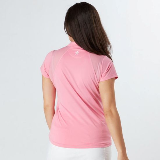 Picture of Swing Out Sister Ladies Simone Cap Sleeve Golf Polo Shirt 