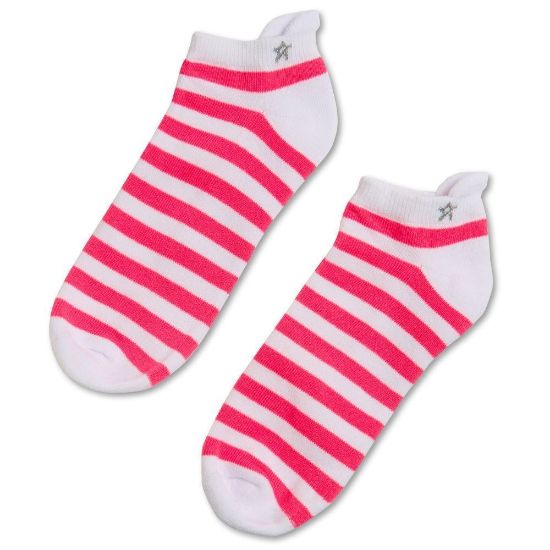 Picture of Swing Out Sister Yvonne Golf Socks - Pink Glow (2 Pair Pack)