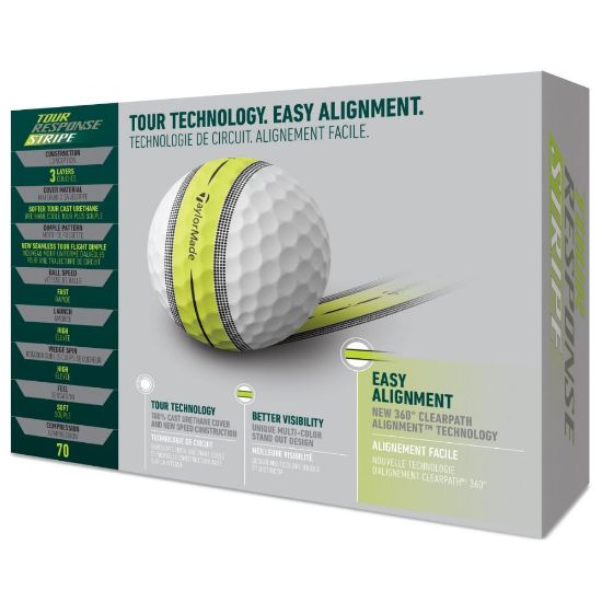 Picture of TaylorMade Tour Response Stripe Golf Balls