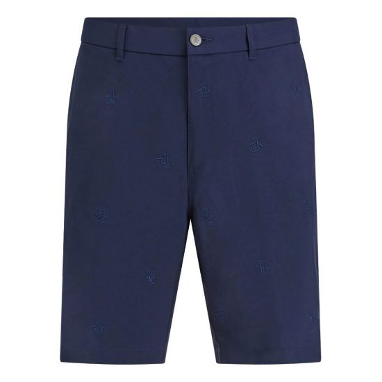 Picture of Original Penguin Men's Allover Pete Embroidered Golf Shorts
