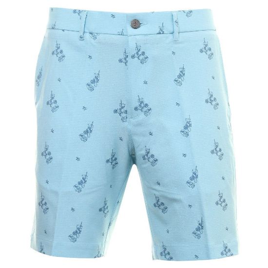 Picture of Original Penguin Men's Lemonade Print Golf Shorts