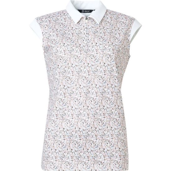 Picture of Abacus Ladies Lily Sleeveless Golf Polo Shirt