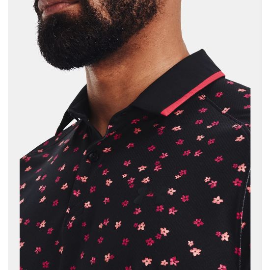 Picture of Under Armour Men's Iso-Chill Floral Golf Polo Shirt