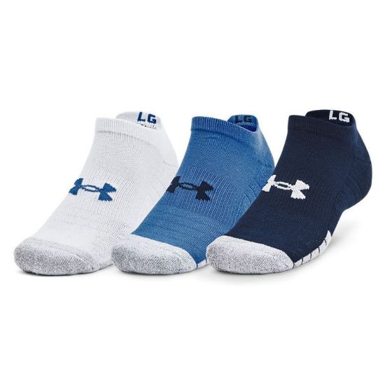 Picture of Under Armour HeatGear No Show Golf Socks (3 Pair Pack)