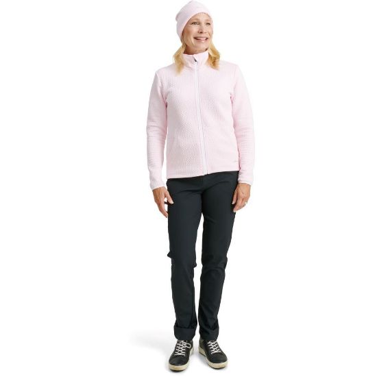 Picture of Abacus Ladies Sunningdale Full Zip Golf Fleece - In Pink Blossom