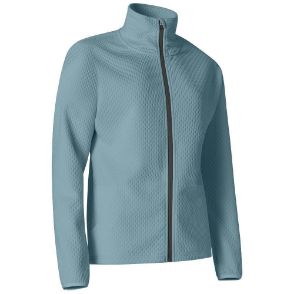Picture of Abacus Ladies Sunningdale Full Zip Golf Fleece - In Forest