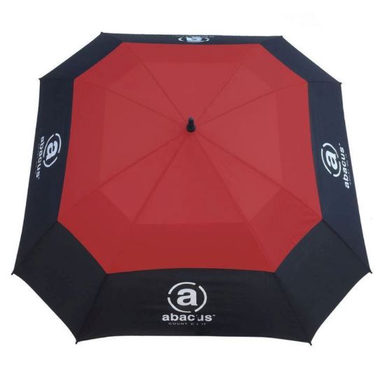 Picture of Abacus Square Golf Umbrella - In Red