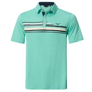 Picture of Mizuno Men's Quick Dry Elite Stripe Golf Polo Shirt