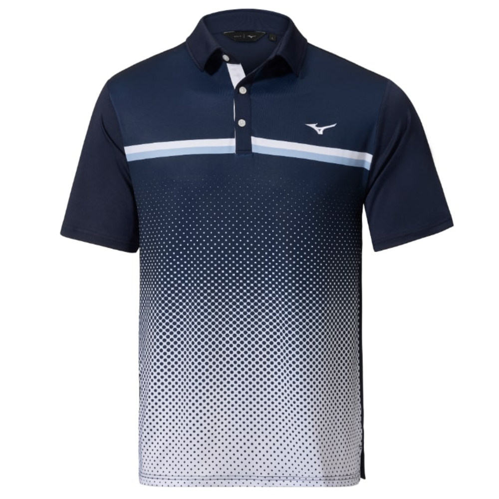 Mizuno Men's Quick Dry Elite Gradient Golf Polo Shirt