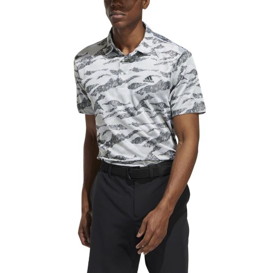 Picture of adidas Men's Horizon Print Polo Golf Shirt