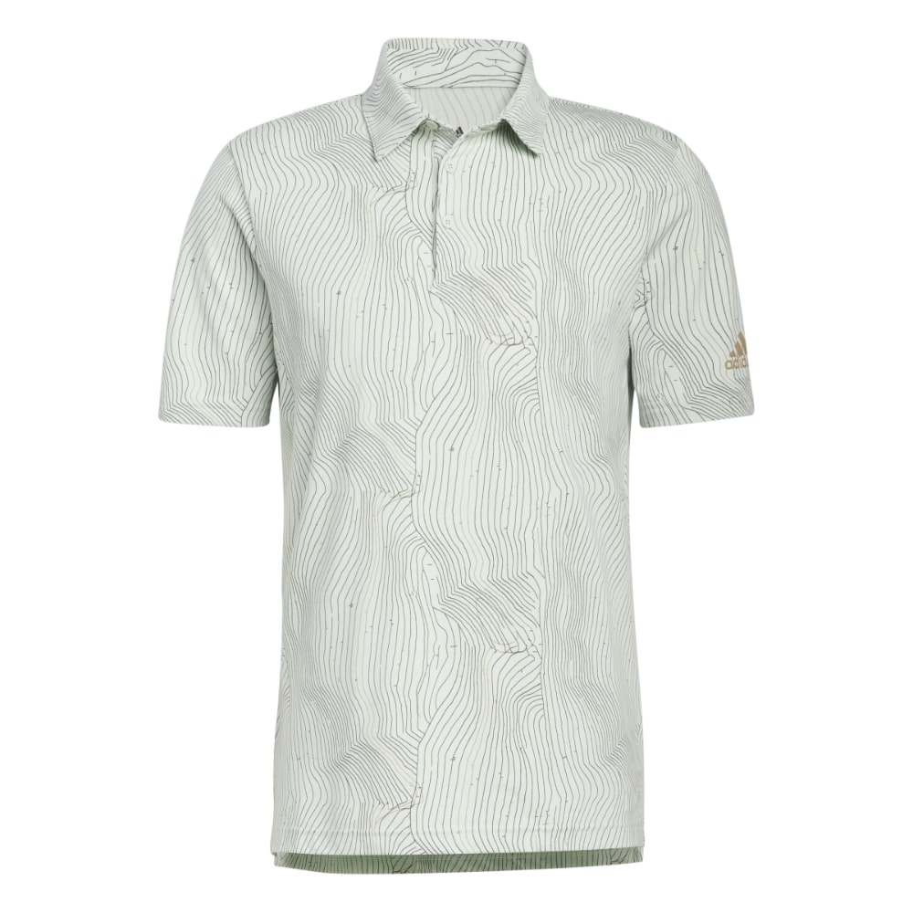 adidas Men's Course Map Golf Polo Shirt