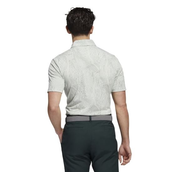 Picture of adidas Men's Course Map Golf Polo Shirt