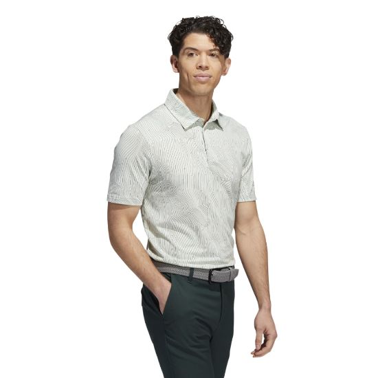 Picture of adidas Men's Course Map Golf Polo Shirt