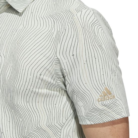 Picture of adidas Men's Course Map Golf Polo Shirt