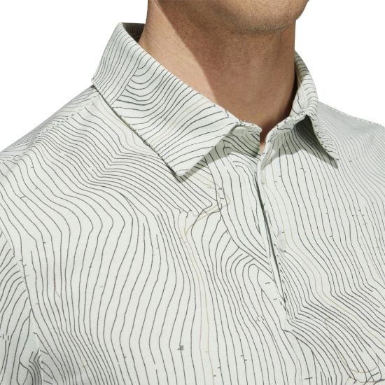 Picture of adidas Men's Course Map Golf Polo Shirt