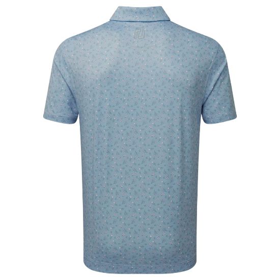 Picture of FootJoy Men's Mini Floral Golf Polo Shirt