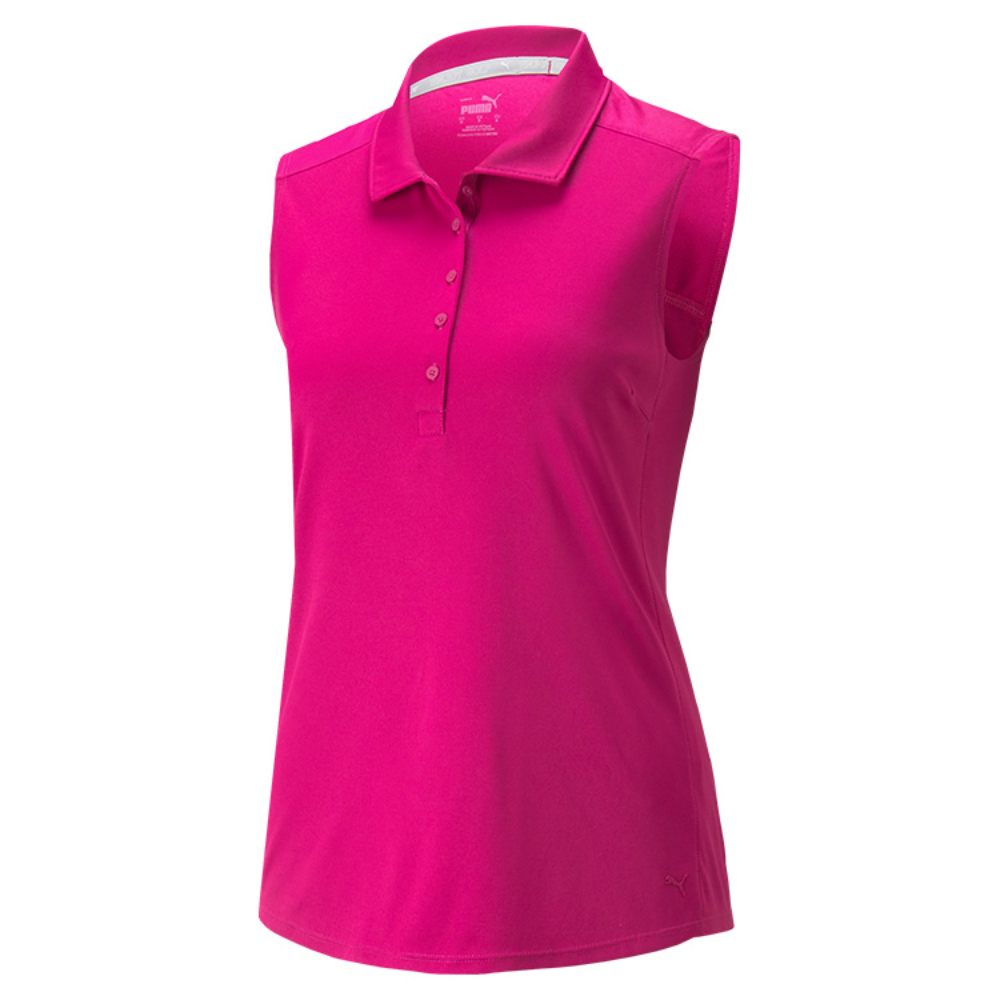 Puma Ladies Gamer Sleeveless Golf Polo Shirt