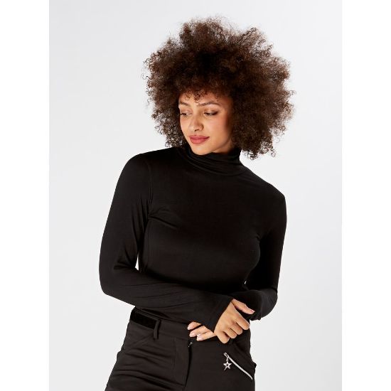 Picture of Swing Out Sister Ladies Chamomile Golf Roll Neck
