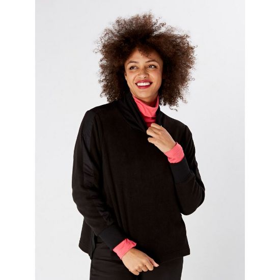 Picture of Swing Out Sister Ladies Manuka 'Cosy' Fleece Golf Sweater