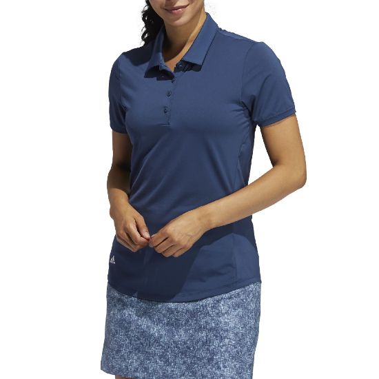 Picture of adidas Ladies Ultimate 365 Solid Short-sleeve Golf Polo Shirt