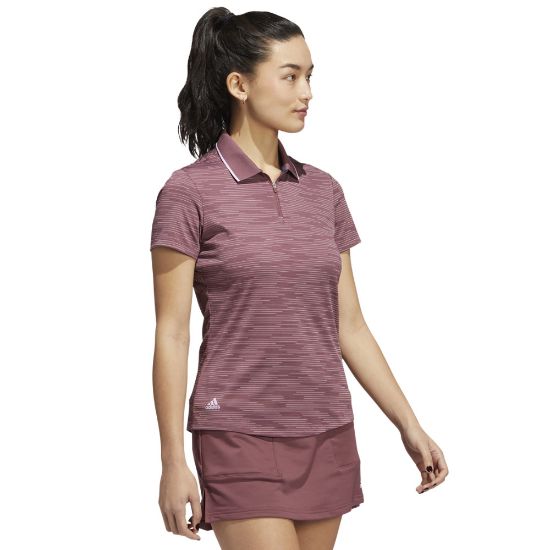 Picture of adidas Ladies Novelty Short Sleeve Golf Polo Shirt