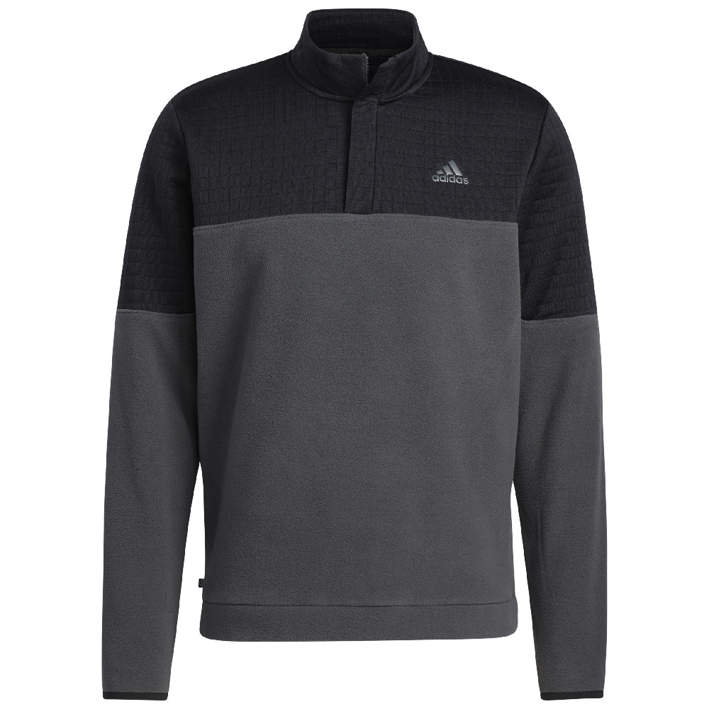 adidas Men's DWR 1/4-Zip Block Golf Pullover