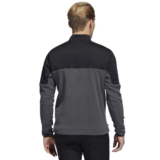 Picture of adidas Men's DWR 1/4-Zip Block Golf Pullover