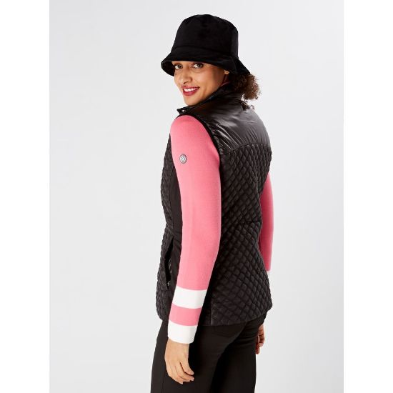 Picture of Swing Out Sister Ladies Cedar Sweater in Hot Pink