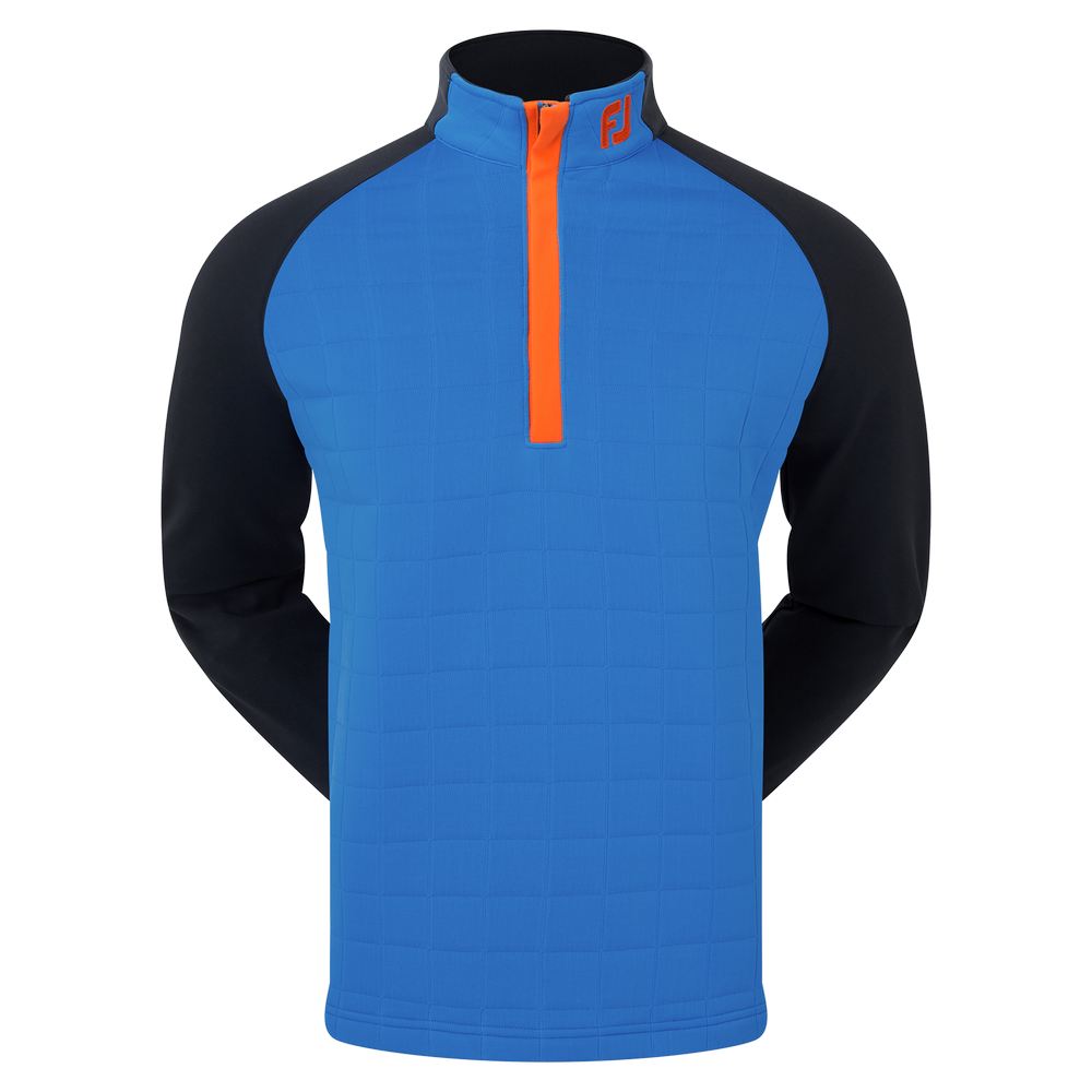 FootJoy Men's Quilted Jacquard Chill Out XP Golf Pullover
