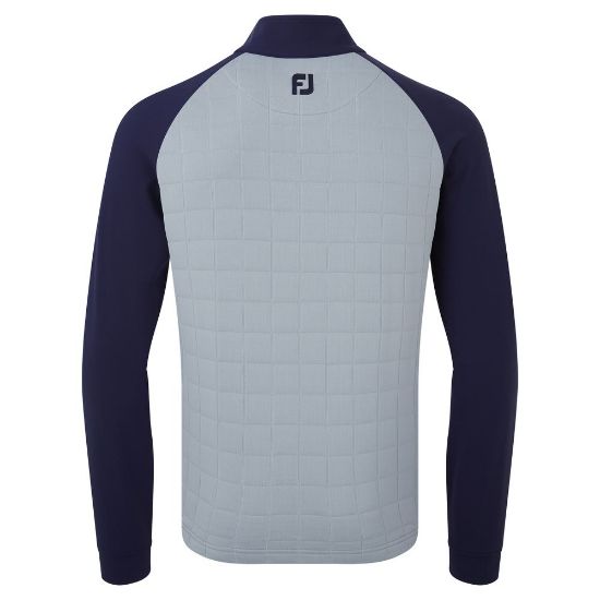 Picture of FootJoy Men's Quilted Jacquard Chill Out XP Golf Pullover