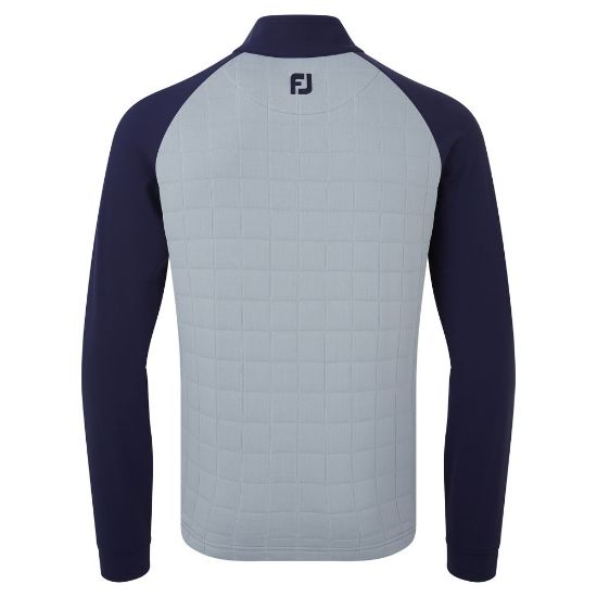 Picture of FootJoy Men's Quilted Jacquard Chill-Out XP Golf Pullover