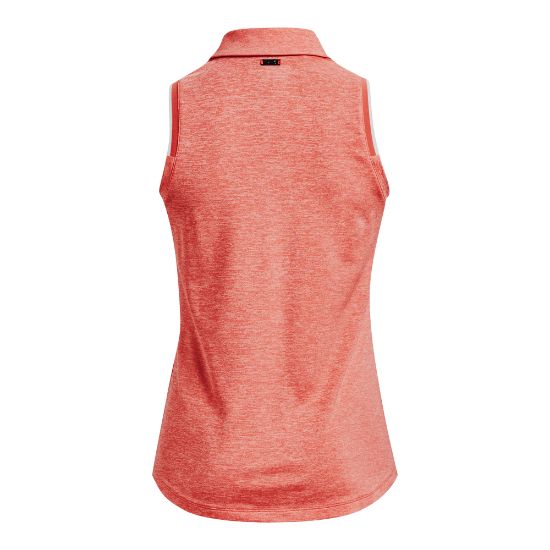 Picture of Under Armour Ladies Zinger Point Sleeveless Golf Polo Shirt